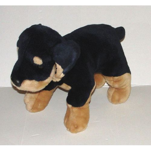 peluche chien rottweiler keel toys doudou chiot 34 cm