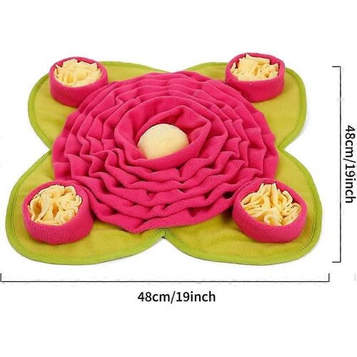 Tapis Reniflant Pour Animaux De Compagnie, Jouets Interactifs Pour L'exercice De L'odorat Du Chien, Favorise Les Fora Naturels