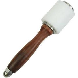 Marteau à maillet en nylon pour maroquinerie, sculpture, cuir de vache, outils de couture pour modèles de gaufrage du cuir