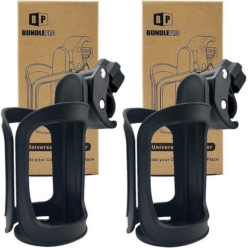 Lot De 2 Porte-Gobelets Pour Poussette, Porte-Gobelet Universel Pour Vélos, Chariots Ou Déambulateurs