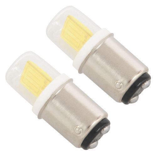 2x Ba15d Ampoule Led 3w 110v 220v Ac Non-Dimming 300 Lumens Cob 1511 Led Lampe Blanc Pour Chandeli