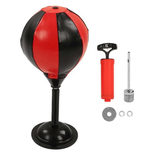Balle De Bureau Anti-Stress En Pu Avec Ressort En Acier, Sac De Frappe Pour Le Fitness, L'entraînement Physique Des Enfants