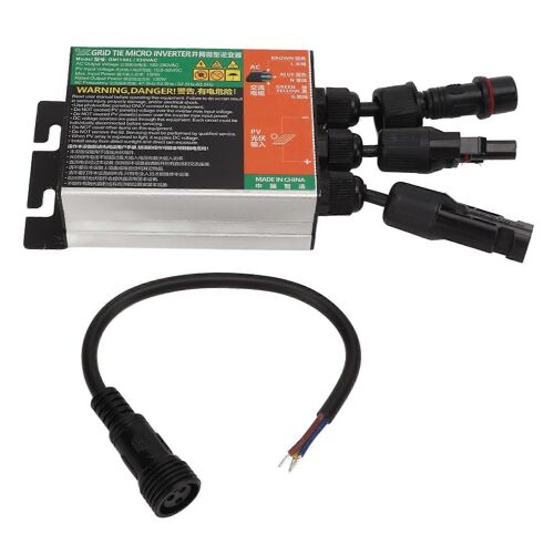 Onduleur solaire 2025 150 W 230 V, entrée 10,8 V à 30 V CC vers sortie 180 V à 280 V CA, micro-onduleur pour extérieur