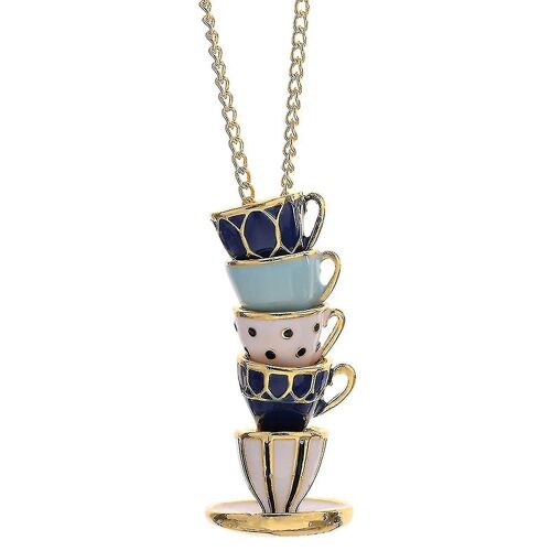 2025 - Magnifique Collier Tendance Créatif En Forme De Tasse De Thé