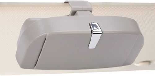 Étui À Lunettes De Voiture Boîte De Rangement Universelle Pour Lunettes Avec Fonction Magnétique Et Fente Pour Carte Multifonctionnel 