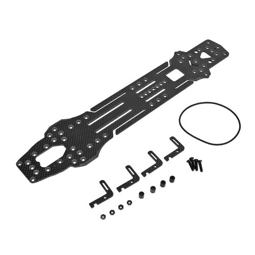 Kit De Support De Batterie Pour Châssis 2025rc, Accessoires Rc En Fibre De Carbone Pour Voiture De Course 3d D5v2 1:10, Noir