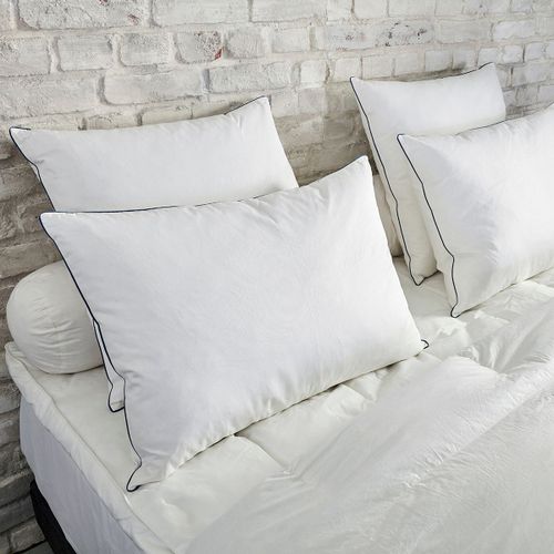 Dunlopillo | Oreiller Natur'duv Ferme - 10% Duvet - 60 X 60 Cm
