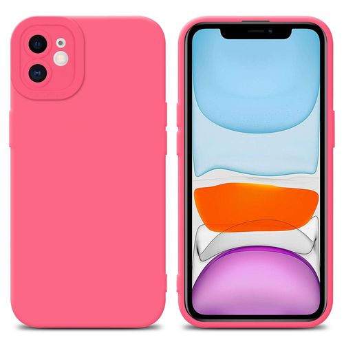 Cadorabo Housse Compatible Avec Apple Iphone 11 En Fluid Rouge - Étui De Protection En Silicone Tpu Flexible