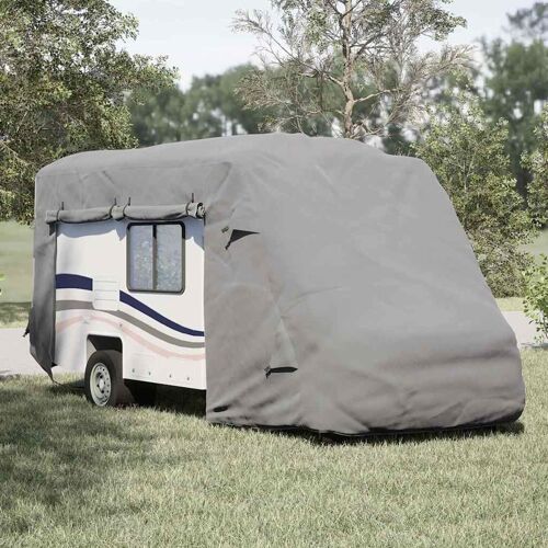 vidaXL Housse de camping-car gris 570x235x275 cm tissu non tissé