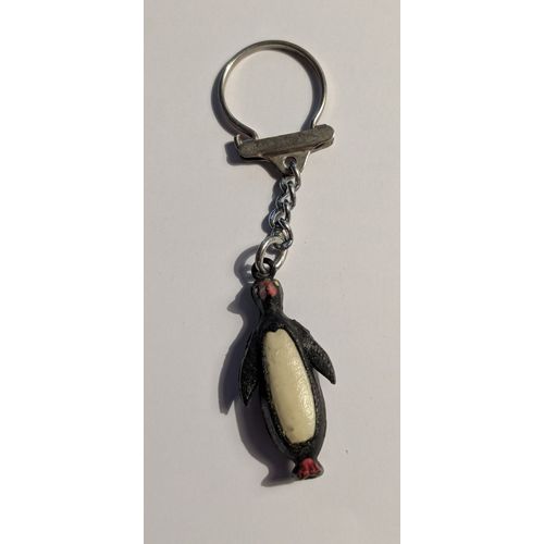 Porte Clés Pingouin Vintage