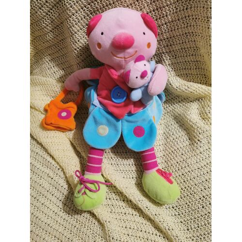 Doudou Eveil Cochon Chat Robe Avec Son Bébé Bawi 2015