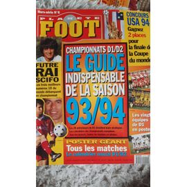 Planete Foot Guide Saison 93/94