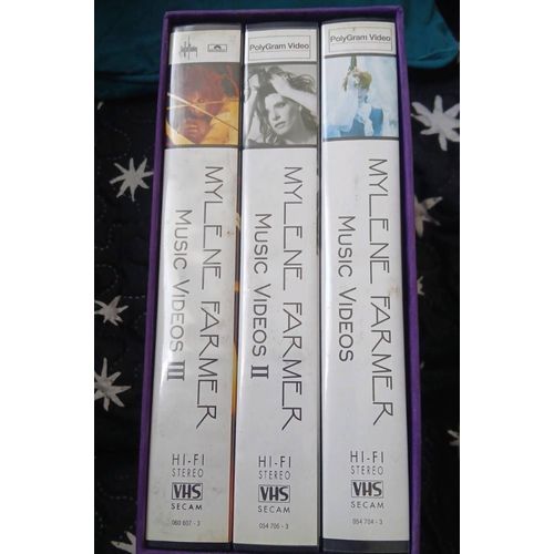 Lot Vhs Mylene Farmer