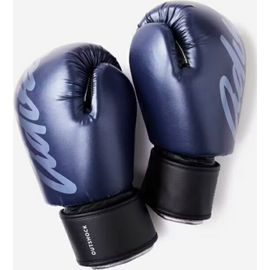 Gants De Kick Boxing Et Muay Thai Bleu Acier