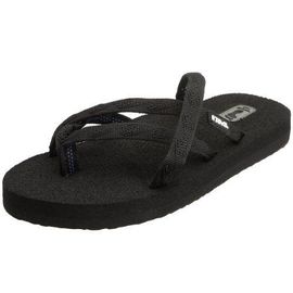 Teva - Women's Olowahu - Sandales Taille 8, Noir
