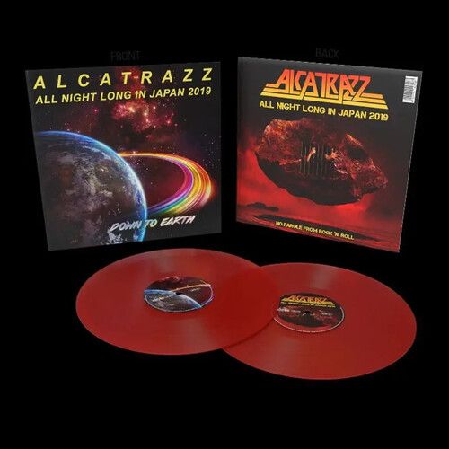 Alcatrazz - All Night Long In Japan 2019 - Limited Red Colored Vinyl [Vinyl Lp] Colored Vinyl, Ltd Ed, Red, Uk - Import