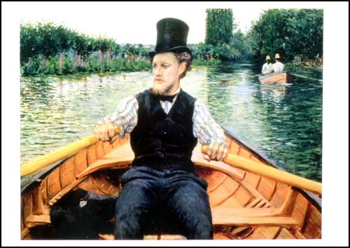 Caillebotte Gustave Lot 3 Cartes Postales Tableaux Peinture