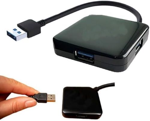 KAL-Adaptateur Répartiteur Usb 3.0 Haute Vitesse 4 Ports Usb A