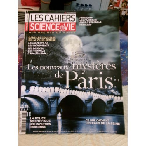 Les Cahiers De Science & Vie "Les Nouveaux Mystères De Paris" - N° 153 - Mai 2015