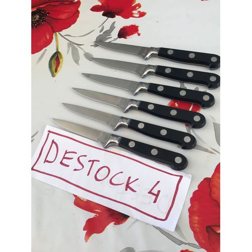 6 Couteaux À Steak «  La Fourmi »