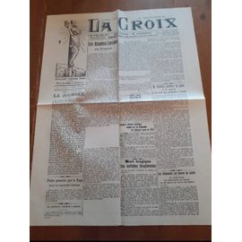 Journal "La Croix" Du Mercredi 03 Février 1915.