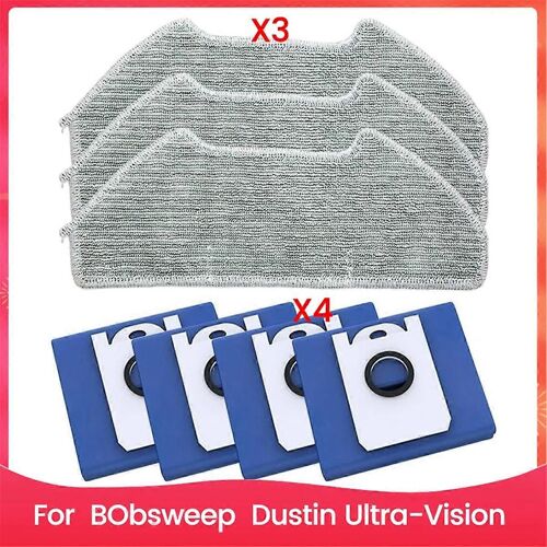 Pièces de rechange pour aspirateurs BObsweep pour Dustin pour Ultra-Vision, accessoires de rechange pour aspirateurs, M
