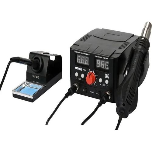 Lampe a souder - chalumeau - station de soudage Yato - YT-82458 - Station de soudage numérique 75 W ()