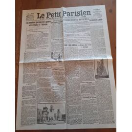 Journal "Le Petit Parisien" Du Mercredi 26 Mai 1915.