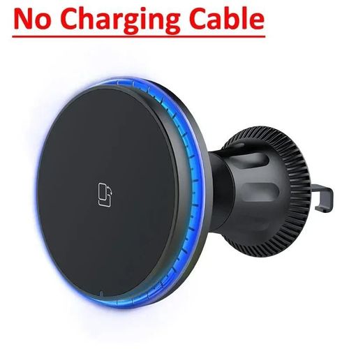 Chargeur Magnétique Sans Fil Pour Voiture 30w Rgb, Pour Iphone 12 13 14 15 Pro Max Macsafe, Support De Téléphone Pour Voiture, Station De Charge Rapide