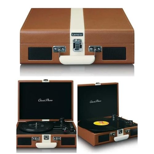 Platine DISQUE Vinyle VALISE sur batterie Vintage Bluetooth 5.0 33 45 78 Tours Stéréo RCA Bluetooth