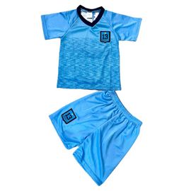 Ensemble De Football Enfant - Bleu Ciel - Inspiré De Marseille