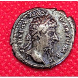 Denier Romain De L'Empereur Lucius Verus (161-169 Après Jc)