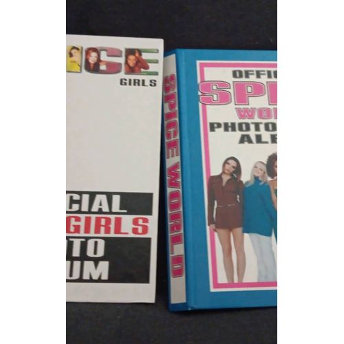 Spice Girls Officiel Photo Album Photographie Argentique Dans Deux Albums No Panini