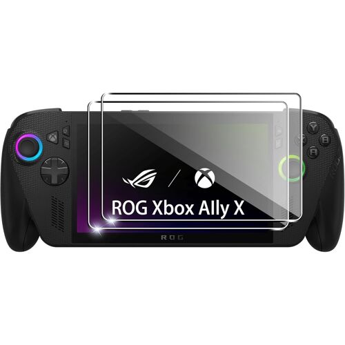JGD-2 Pièces Verre Trempé pour ROG Xbox Ally/ROG Xbox Ally X, Protection d¿écran pour ROG Ally/Ally X,Vitre Protecteur Anti Rayures, 9H Dureté, Ultra-Clair