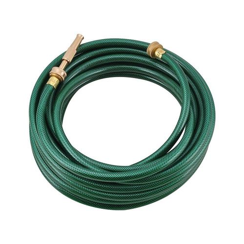 Tuyau arrosage 20m PVC serti laiton anti UV gel