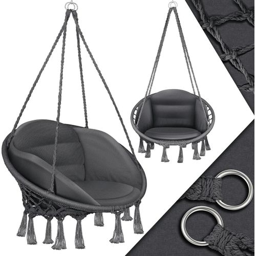 Fauteuil Chaise Suspendu Avec Coussin À Suspendre Charge 150 Kg