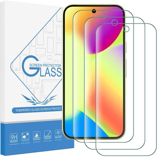 Verre Trempé Google Pixel 10/10 Pro, [Lot De 3] Verre Trempé Google 10/10 Pro [0.26mm] [Extrêmement Résistant Aux Rayures] [Haute Définition][Facile À Installer] Protections D'écran[Z1888]