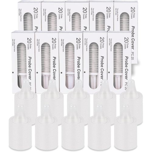 Twq-200 Pcs Embout Pour Braun Thermometre, Pour Thermomètre Auriculaire, Capuchons Couvre Filtres De Sondes Auriculaires, Pour Tous Les Modèles