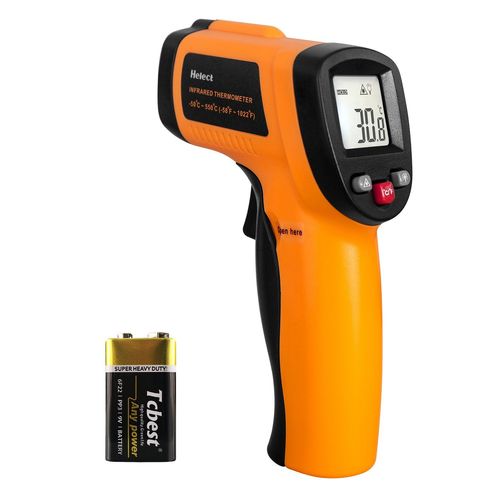 Twq-Thermomètre Infrarouge, Sans Contact Laser Thermomètre Infrarouge De -50°C À 550°C, Ecran Lcd Rétroéclairé (Pas Pour L'homme)