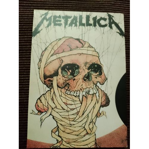 Carte Postale Colorée "Metallica"Vintage Années 90.