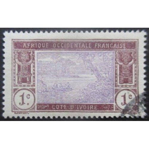Cote D'Ivoire N°41 Oblitéré