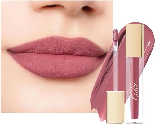 Encre À Lèvres Liquide Mateviolet Rosé Rouge À Lèvres Longue Tenuefini Matcouleur Intense Lip Tintinfusée En Vitamine Eno Transfert,Végétalien4,5ml (M15) Butterfly Kiss