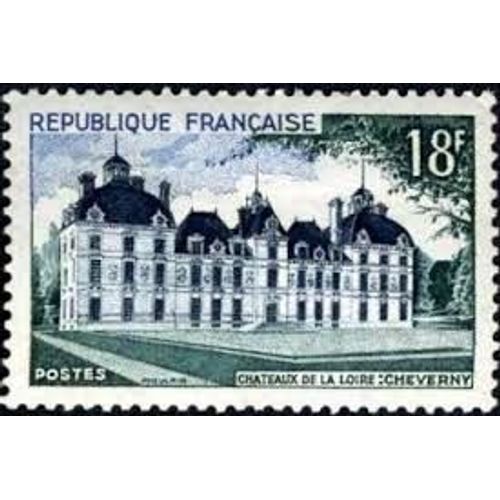 Château De Cheverny Année 1954 N° 980 Yvert Et Tellier Luxe