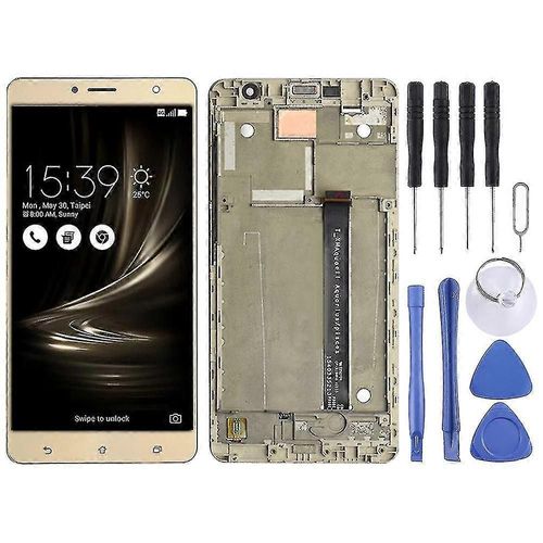 Ecran Lcd Oem Compatible Avec Asus Zenfone 3 Deluxe Zs550kl Z01fd Numériseur Assemblage Complet Avec Cadreor)