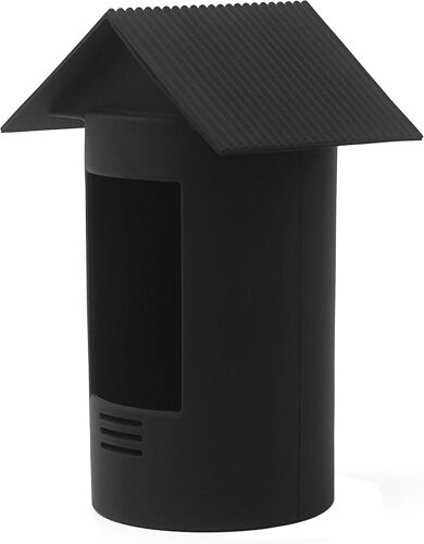 SJZG-Coque En Silicone Pour Batterie De Caméra Extérieure (Batterie Stick Up Cam), Étanche, Souple, Légère Et Durable En Silicone (Ne Convient Pas Pour Stick Up Cam Plug-In) (Noir)