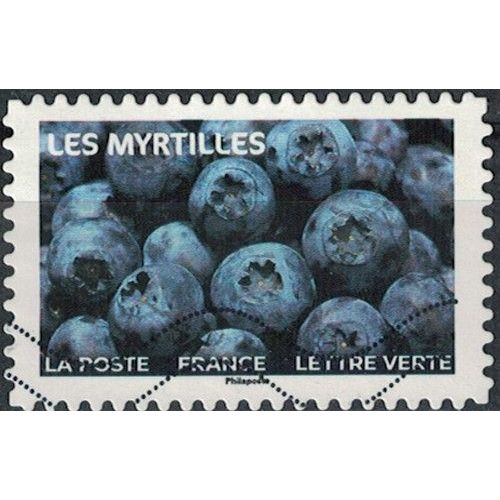 France 2023 Oblitéré Used Fruits À Savourer Les Myrtilles Y&t Fr 2297