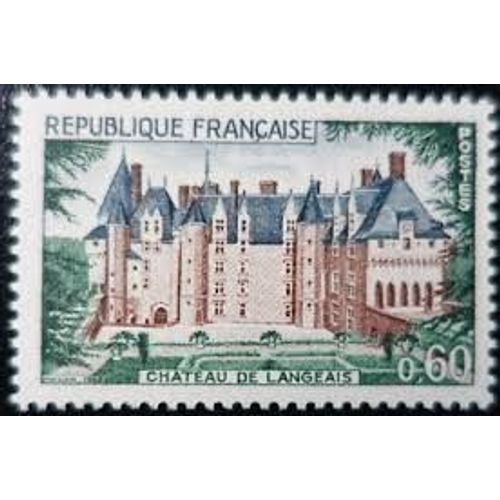 Château De Langeais Année 1968 N° 1559 Yvert Et Tellier Lixe