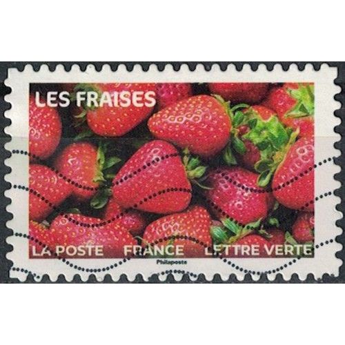 France 2023 Oblitéré Used Fruits À Savourer Les Fraises Y&t Fr 2295