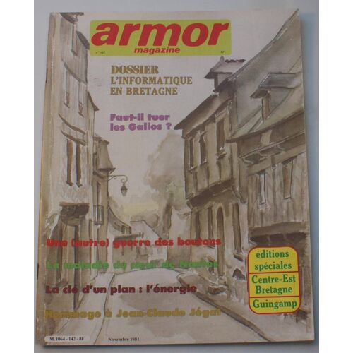 Armor-Magazine Numéro 142 De Novembre 1981