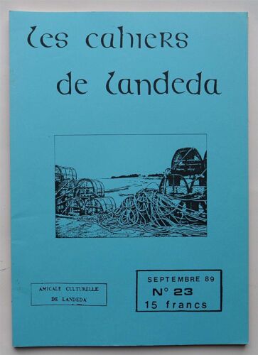 Les Cahiers De Landéda - Numero 23 De Septembre 1989